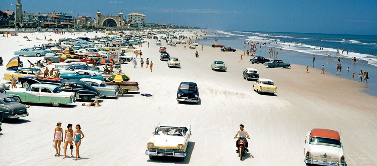 classic cars on daytona beach